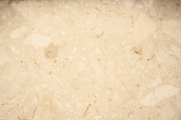 Closeup of the marble surface