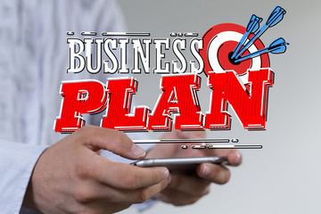 Marketing And Communication Success Concept dart.