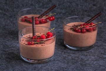  Healthy Chocolate Mousse. Keto Chocolate Mousse. Chocolate Avocado Banana Pudding deliciously rich and creamy mousse.