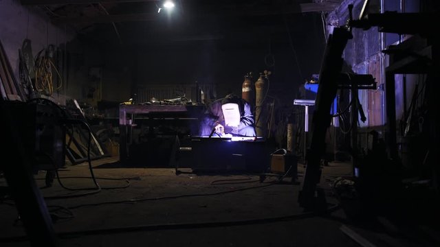 arc welder late night work