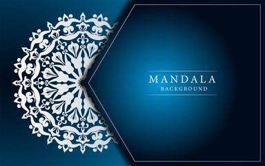 Creative luxury decorative mandala background