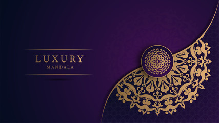 Creative luxury decorative mandala background
