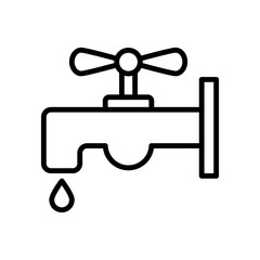 faucet icon vector template