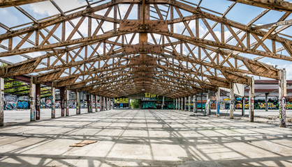 chantier de démolition