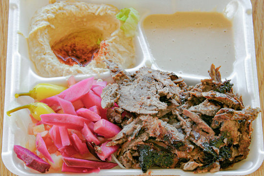 Shwarma & Hummus