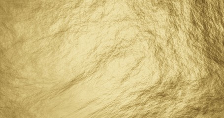 Shiny gold foil texture background