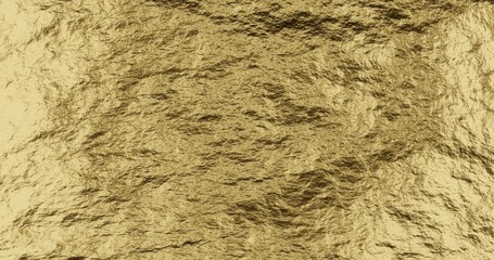 Shiny gold foil texture background