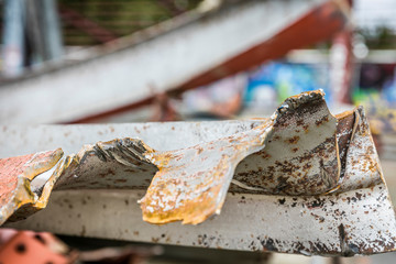 chantier de démolition