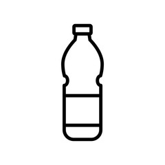 water bottle icon vector template