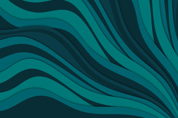 Abstract illustration with waves. Curve lines.