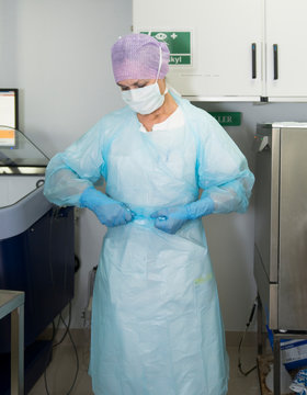 surgeon in operating room