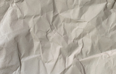 Background crumpled paper sheet texture
