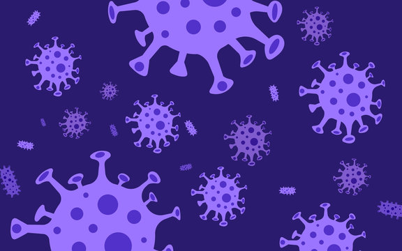 Covid-19 Or Corona Virus Outtbreak. Vector Illustration	