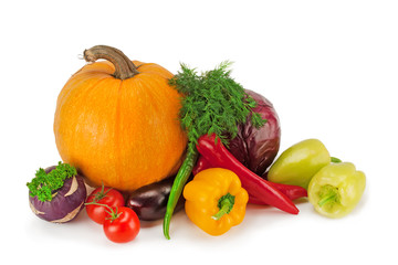 Fototapeta na wymiar Fresh and healthy vegetables . Healthy vegan food.