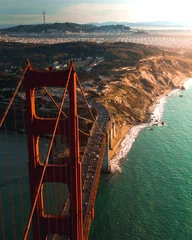 Foto auf Alu-Dibond Golden Gate © Mack