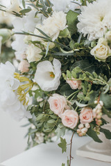 White Floral Wedding Decoration