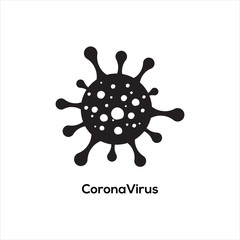 Coronavirus disease (COVID-19) Logo Design. 2019 Novel Coronavirus Logo Design Vector Template.