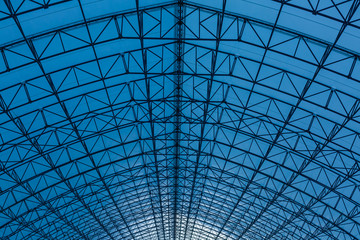 Skyroof mesh texture architecture; industrial background modern contemporary roof