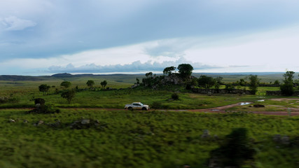 Pick-up truck tour of Serra da Canastra National Park