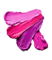Fototapeta premium lipstick paint color makeup beauty sample