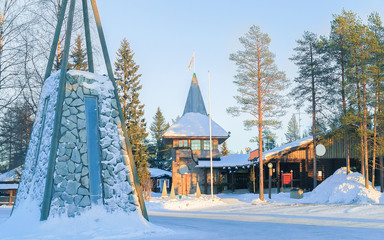 Santa Claus Main Post Office Lapland Scandinavia