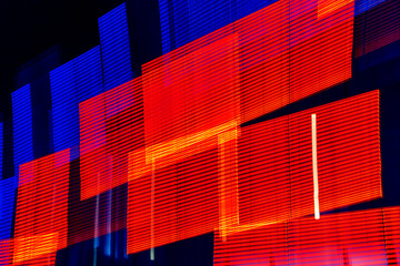 Neon Light trails in Los Angeles