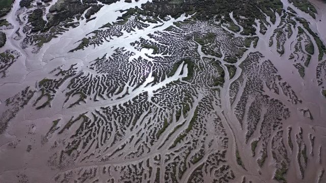 R&iacute;a de Tina Menor, Mouth of the Nansa River, Pesu&eacute;s, Val de San Vicente Municipality, Cantabrian Sea, Cantabria, Spain, Europe