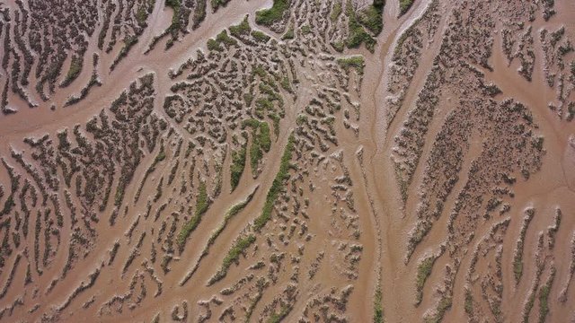 R&iacute;a de Tina Menor, Mouth of the Nansa River, Pesu&eacute;s, Val de San Vicente Municipality, Cantabrian Sea, Cantabria, Spain, Europe