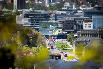 Kunstmuseum Stuttgart im Sommer