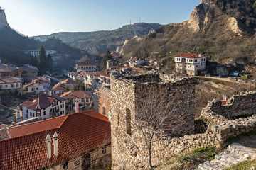 Amazing panorama of town of Melnik, Bulgaria