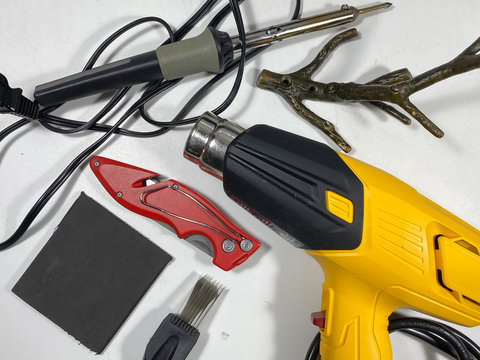 heatgun soldering iron knife