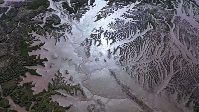 R&iacute;a de Tina Menor, Mouth of the Nansa River, Pesu&eacute;s, Val de San Vicente Municipality, Cantabrian Sea, Cantabria, Spain, Europe