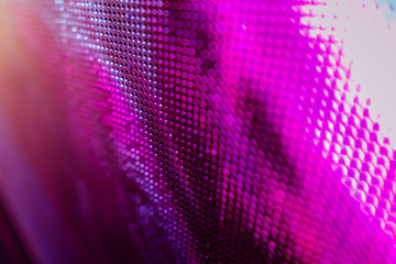CloseUp LED blurred screen. LED soft focus background. abstract background ideal for design.