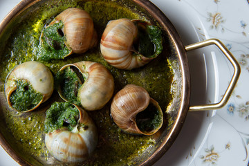 oysters with lemon and mint