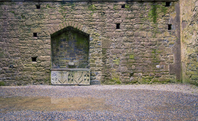 Fototapeta premium enclave in a church wall in Ireland