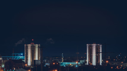 Obraz premium city at night