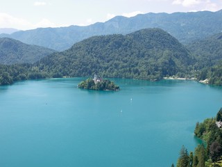 Lake Bled in Slovenia