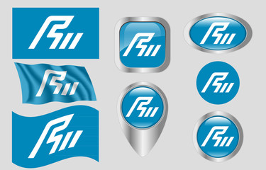 Flag of Ishikawa, Japan