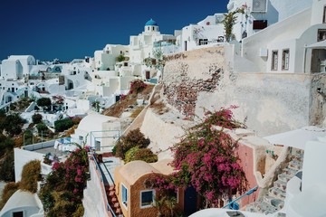 village in santorini