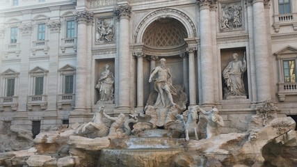 Fototapeta na wymiar Trevi Fountain, Rome 