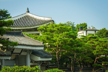 Korea, the old town .