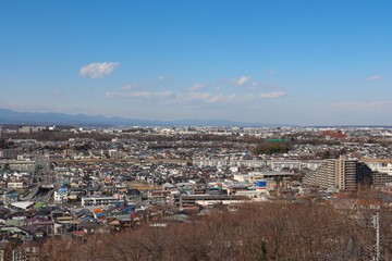 日野市の街並み（東京都）