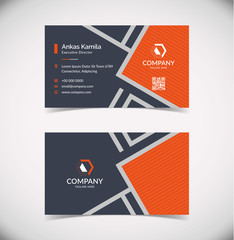 Modern Geometric Business Card Template
