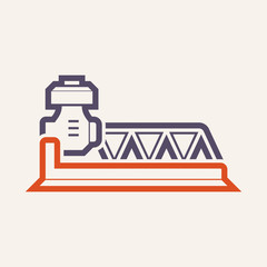 concrete machine icon