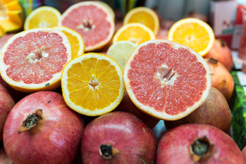 At Carmel Market in Tel Aviv