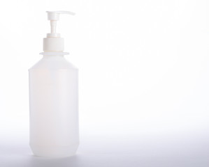 Hand Sanitizer isolated on white