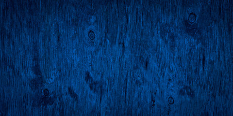 The texture of navy blue wood. Texture of old dried plywood. Classic blue background for design. - Powered by Adobe