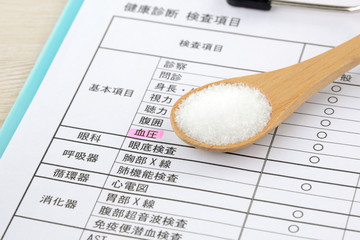 健康診断―血圧と塩分の関係性