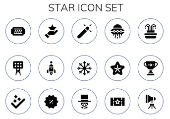 star icon set