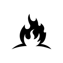 Fire flame vector illustration design template